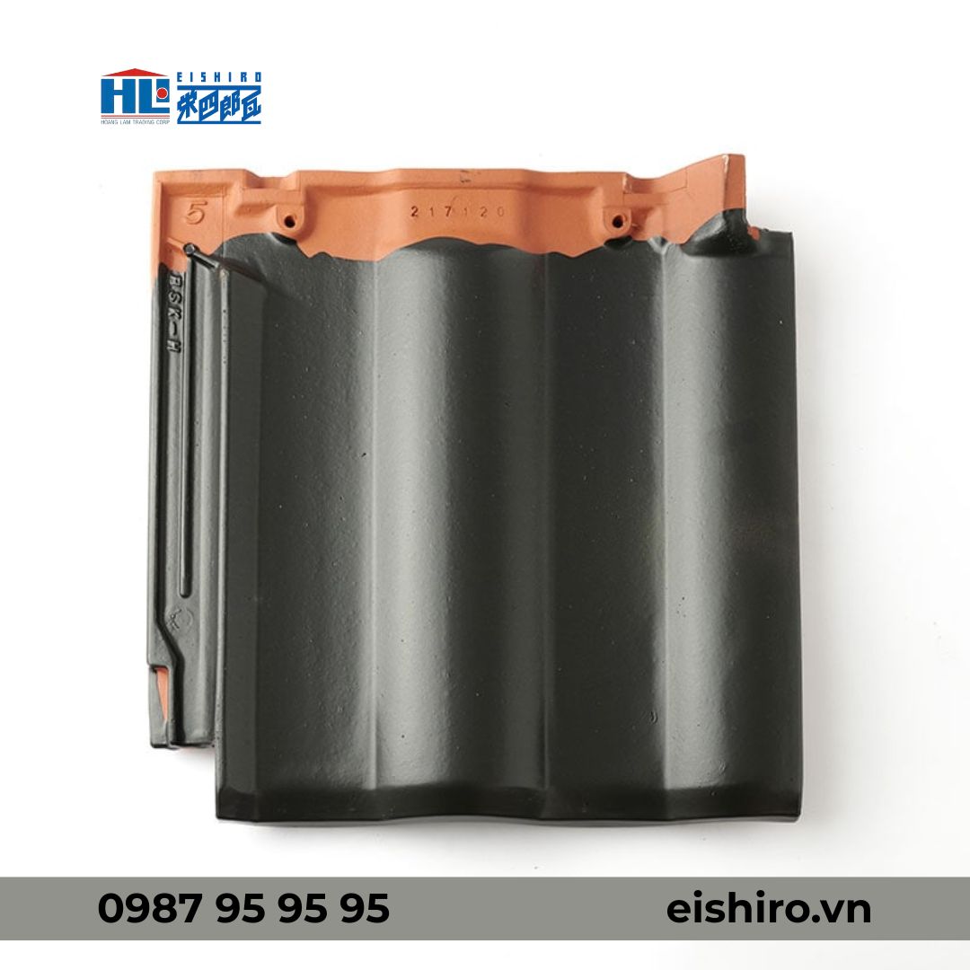 Ngói nhật BB02 - Matte Black