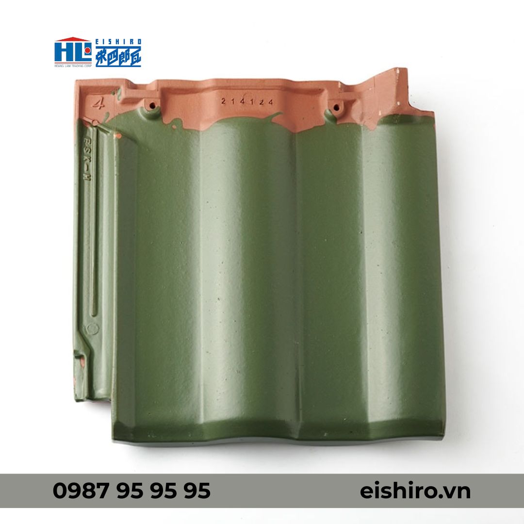 Ngói nhật BB04 - Matte Green