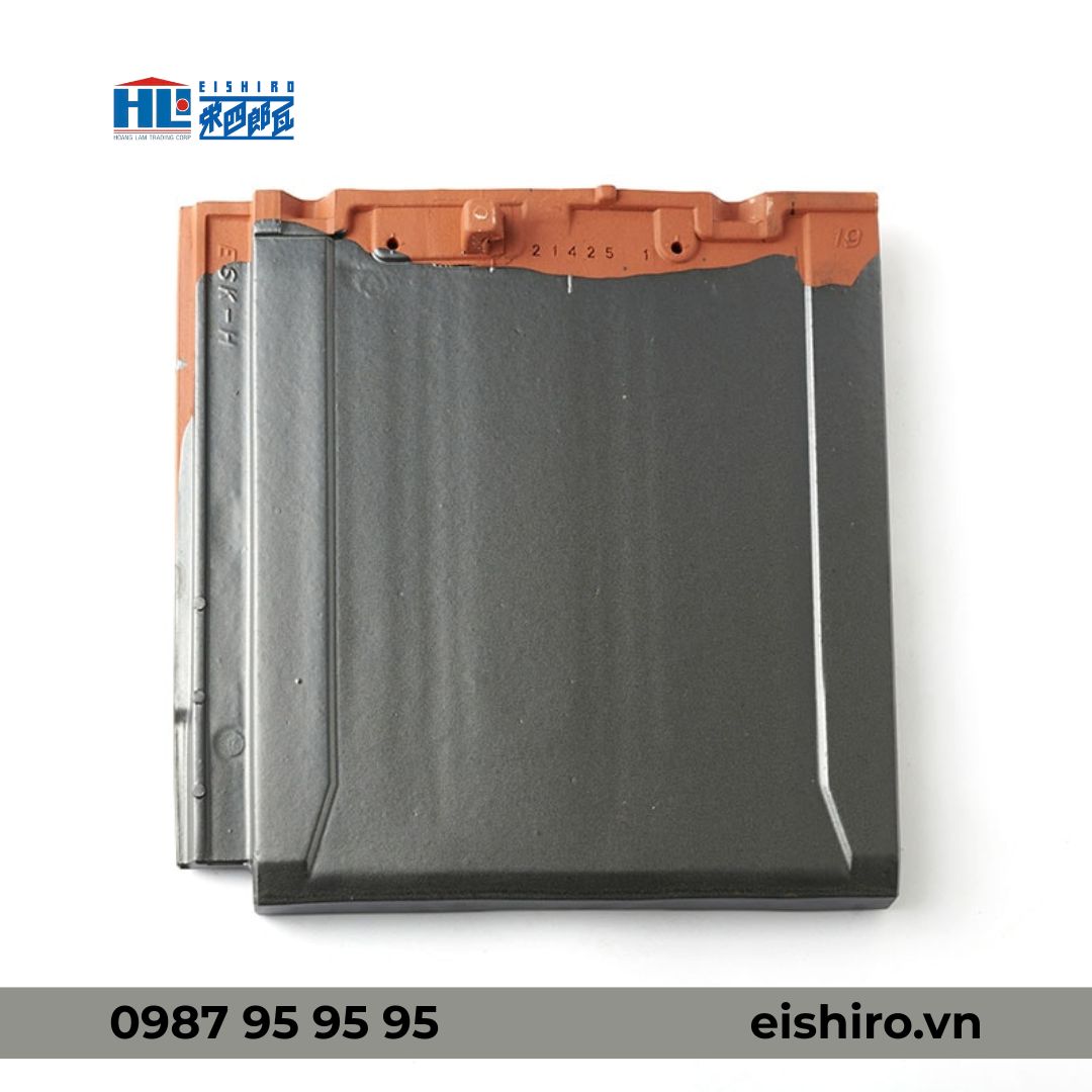 Ngói nhật LL01 - Silver Black