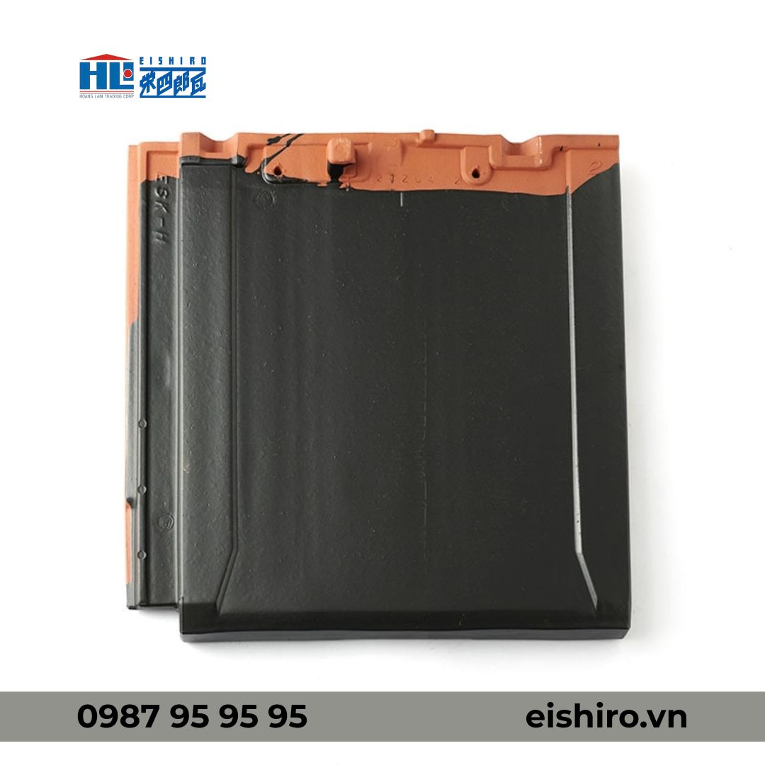 Ngói nhật LL02 - Matte Black