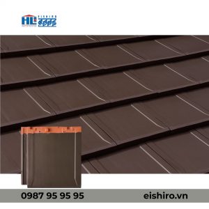 Ngói nhật LL03 - Matte brown