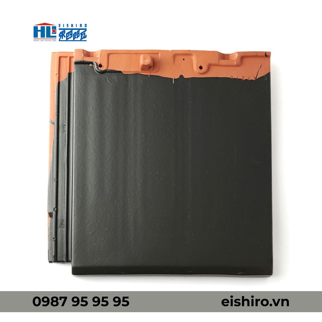 Ngói nhật PP01 - Silver Black