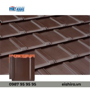 Ngói nhật UU03 - Matte Brown