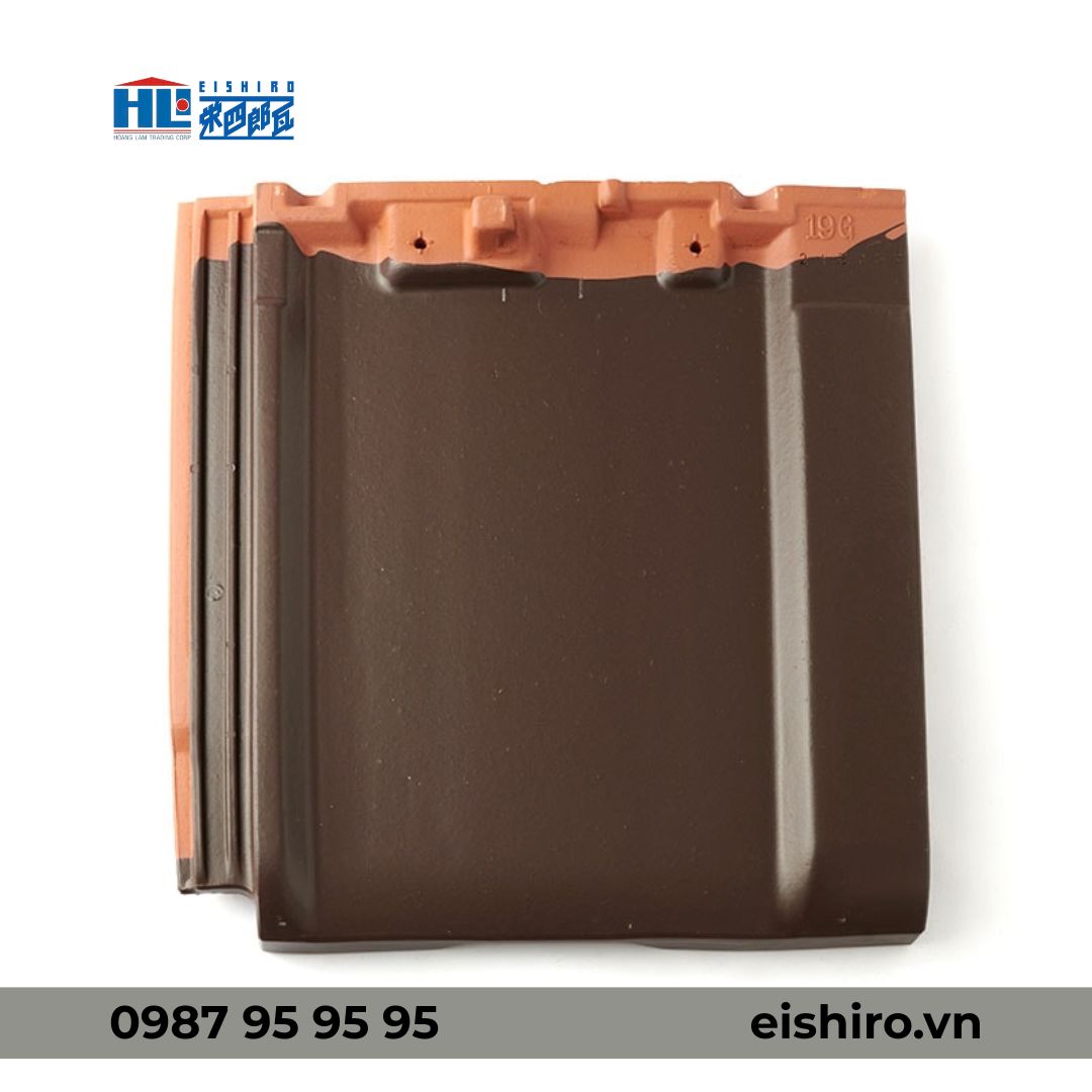 Ngói nhật UU03 - Matte Brown