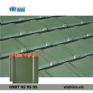 Ngói nhật UU04 - Matte Green