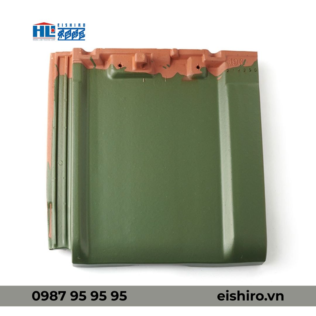 Ngói nhật UU04 - Matte Green